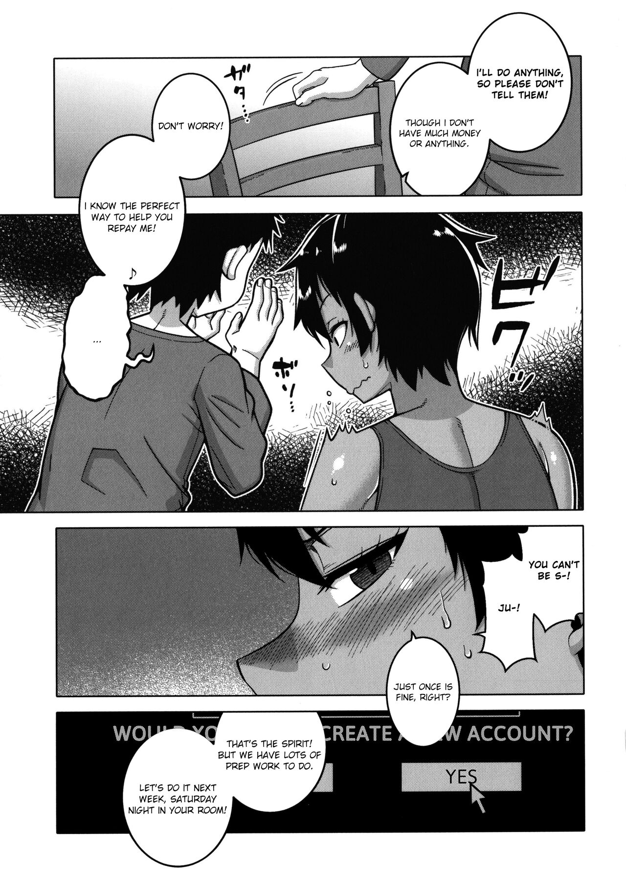 Hentai Manga Comic-Chotto Bijin de Mune ga Dekakute Eroi dake no Baka Nee-Chapter 3-5